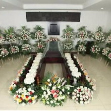 上海殡葬白事一条龙 花圈 殡仪策划